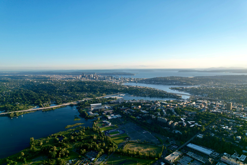 king county areal photo of real estate